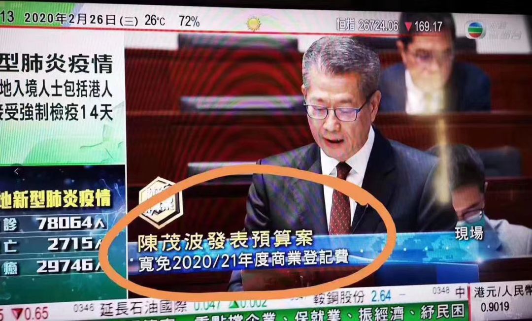 香港政府繼續寬免商業登記費，香港公司注冊、公司年審直降2000元 